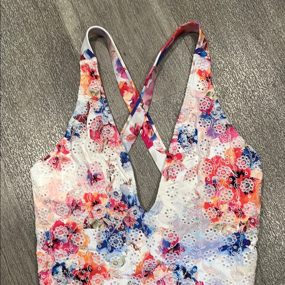 New Johnny Was - SUMMER DAYS EYELET CROSSBACK ONE PIECE size L, XL - Picture 12 of 16